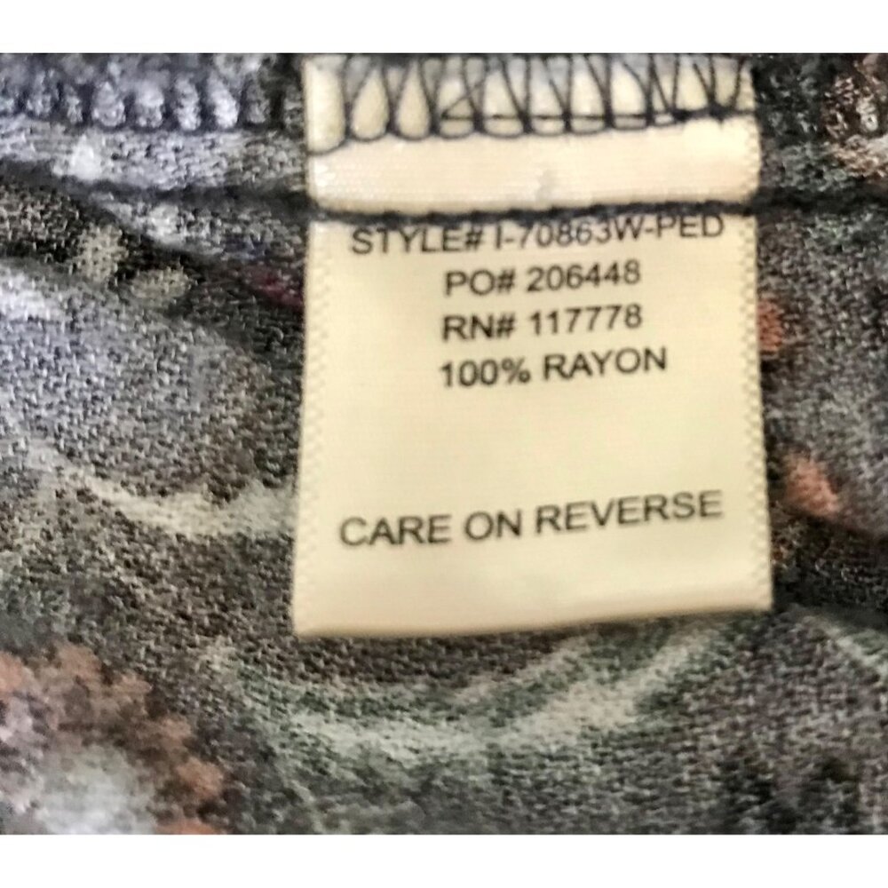 LoveStitch Women's‎ Lenka Wrap Maxi Dress Floral 3/4 Sleeve Size M High-Low Boho - Picture 15 of 16